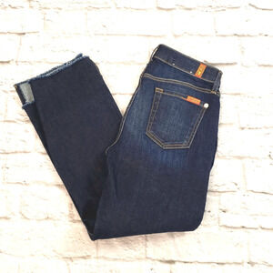7 for all Mankind Cropped Boot jeans size 29